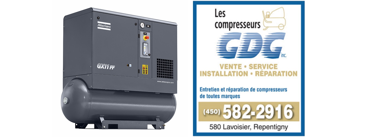 Votre partenaire en air comprimé